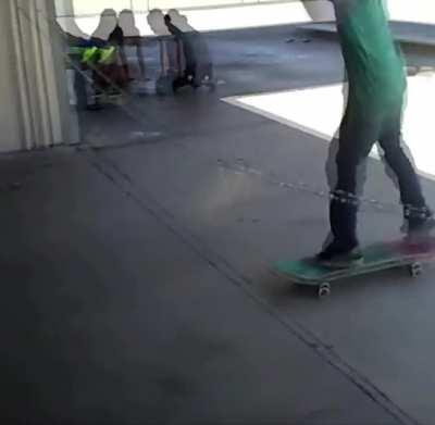 When the subway surfers cop gets you