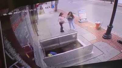 WCGW looking at your phone while walking