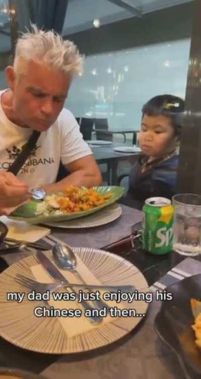 The kid got no chill