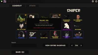 Valve did not like the loadouts made with this cosmetic