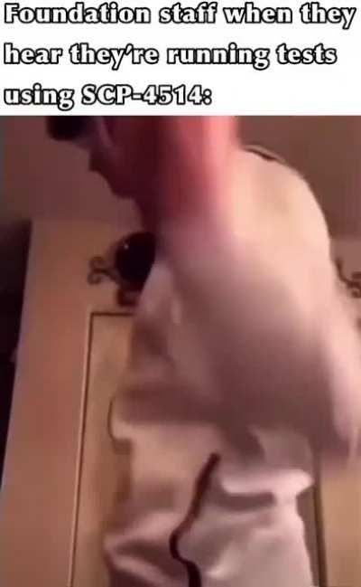 Where’d you get that knife! I’m gonna need you to stab me! SCP-4514