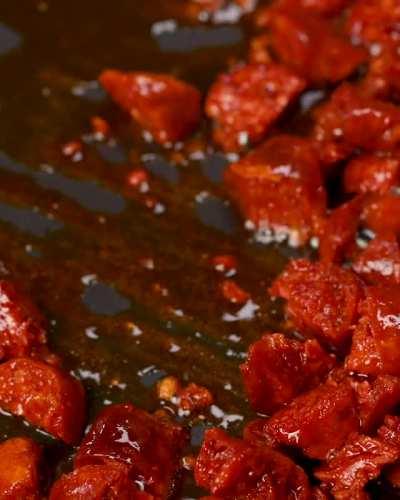 Crispy Chorizo Gnocchi