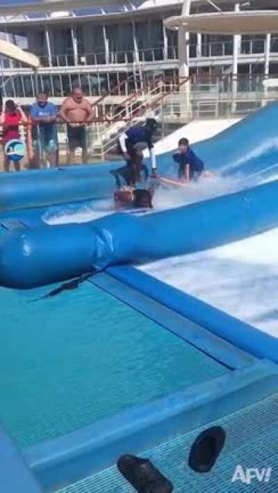 HMB while I ride this water slide