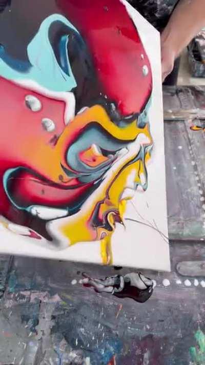 My teachers always told me to color in the lines, but I rebelled 🤮🎨🎨🎨🎨🎨