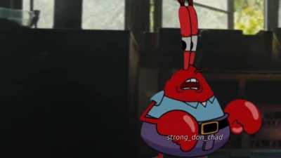 Mr. Krabs in the Sonic Movie