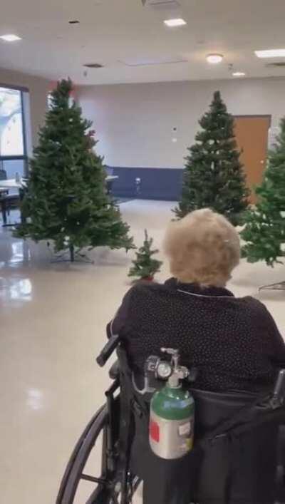 At this nursing home, the staff wanted to do something special. So they gave out Nerf guns, put on antlers and reindeer costumes — and held a 