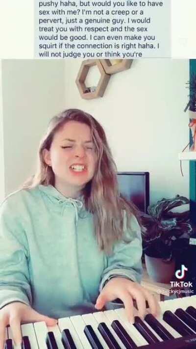 Cringe with a smidge of genius