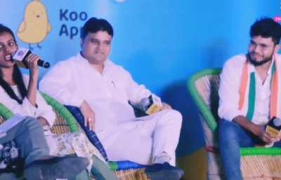 BJP Youth Leader Spitting Facts