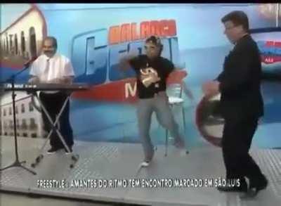 Balanço geral ao ritimo de donkey kong