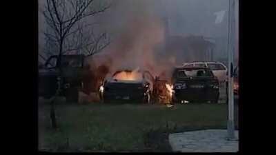 Tonight it will be 22 years since the homophobic attack of Nato On president Peder and his fallovers. Never Forget