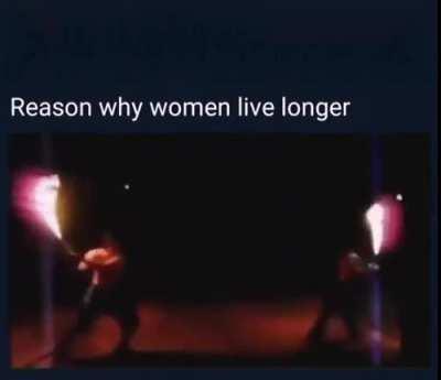 Why women live long
