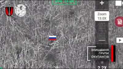 Ukraine's 67th Mechanized Brigade FPV and heavy bomber drone pilots hit hundreds of Russian military targets in the Kursk region in the past month, including strikes on infantry and light vehicles, shown here. [Original audio; compilation] Published Febru