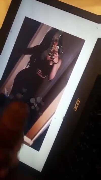 My Cum Tribute to Her