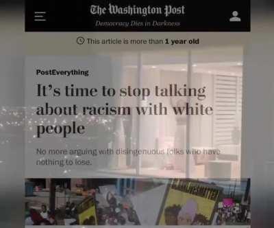Racism against white people can’t exist, right? A compilation of headlines that begs to differ.