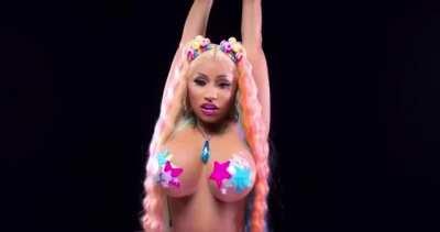 Nicki Minaj - Trollz Video - Bouncing Boobs Compilation
