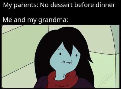 Grandma's cookies are the best