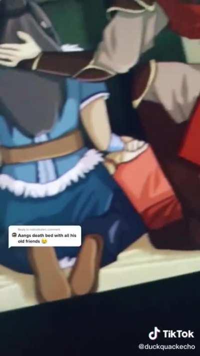 I cried watching this. Especially when sokka came