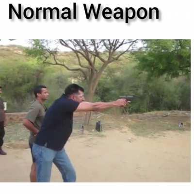 Neochode Weapon vs Normal Weapon