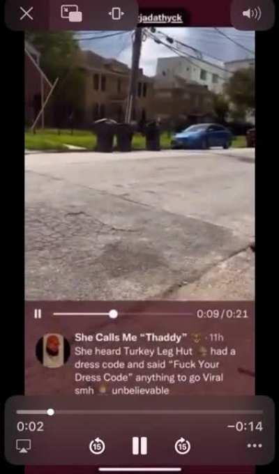 Over the weekend in Houston may establishments had a naked visitor