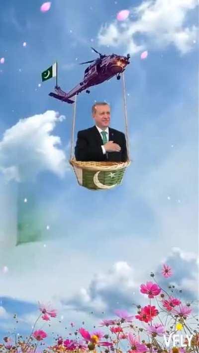 On my way to pick up khalifa erdogan pak turk brotherhood 🇵🇰💪🇹🇷