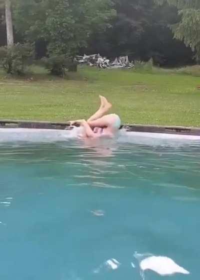 HMC While I taking a running start and jump in