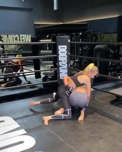 Wrestling with Cara DeLevigne