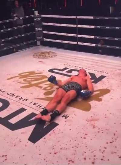 Literally Out on his Feet