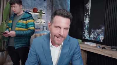 Dave congratuates the new 