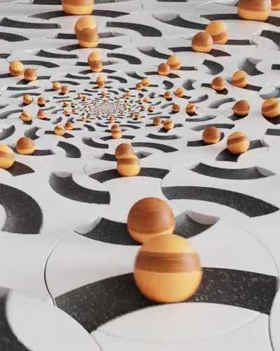 Infinitely spiraling