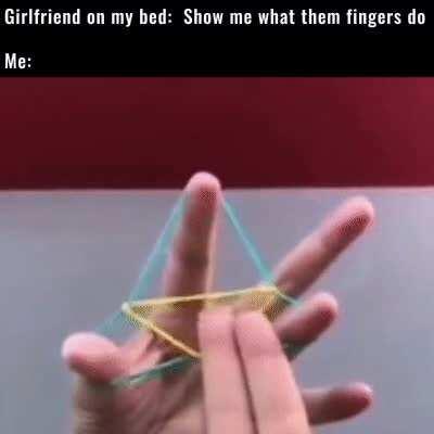 how to make a double star using 2 rubberbands