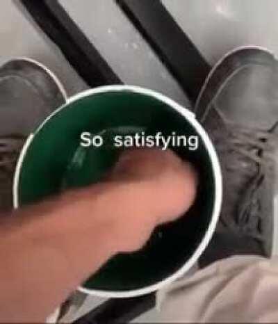 Just a satisfying moment