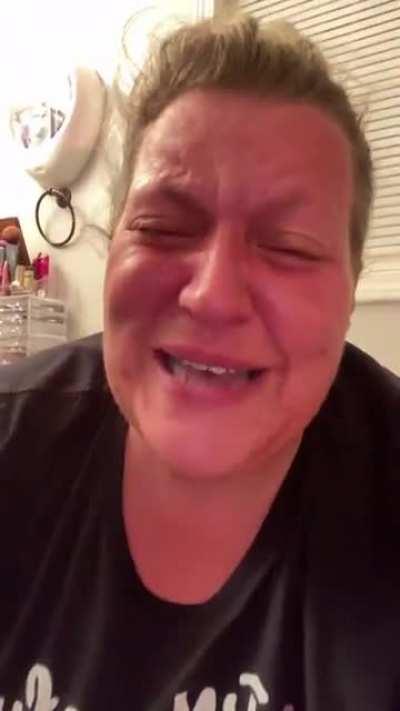 MAGA woman has a breakdown over Biden being inaugurated