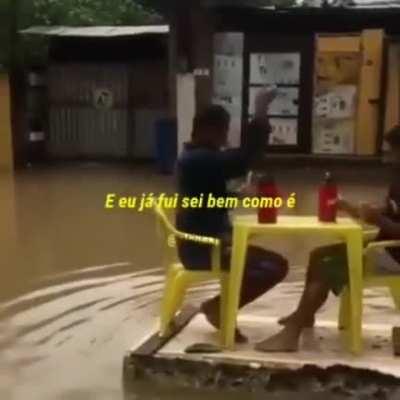 Como que nois ta tranquilão com a vida