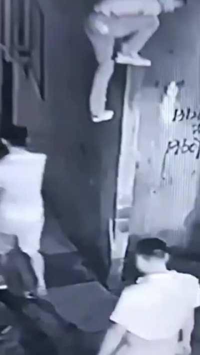 HMFT after a big chunk of concrete lands on my face