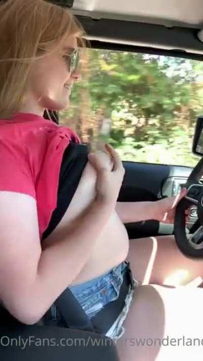 Another clip she posted yesterday. Winter XXI