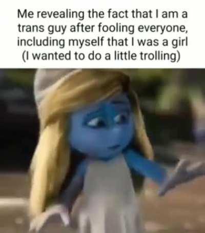 We do a little trolling😈