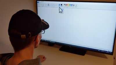 I made a Bluetooth hat mouse: move the cursor by moving your head