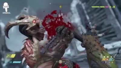 My favorite glory kill , might have something to do with how it’s against my most annoying demon