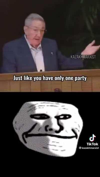 Raul trolling some liberals.