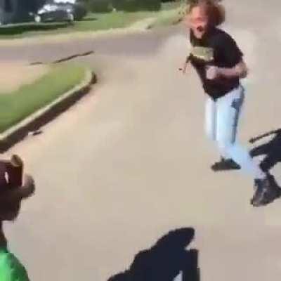 She somehow won that fight