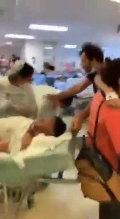 Pandemonium in a Hospital