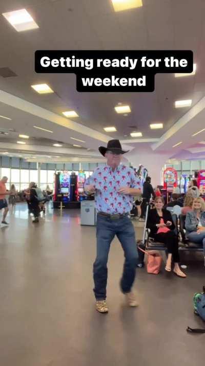 Gen X main character with, honestly, legit moves