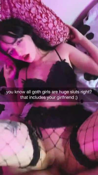 Your goth gf