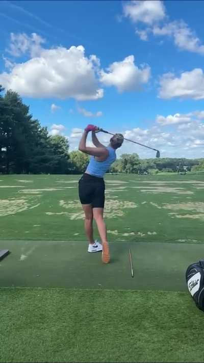Latest golf swing