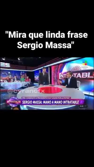La excelente respuesta de Massa cuando le preguntan que opina de sus dichos de hace 5 años con respecto al Kirchnerismo y Cristina.