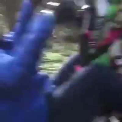 Doing a wheelie with a motorcycle, what could go wrong?