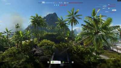 Definitely an interesting way to take an objective.