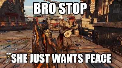 She's a peaceful gal!!!