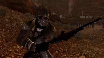 [Fallout New Vegas] Boone aggressively reloads shotgun