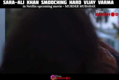 Sara Ali Khan smooching hard Vijay Varma (Netflix upcoming movie MURDER MUBARAK)